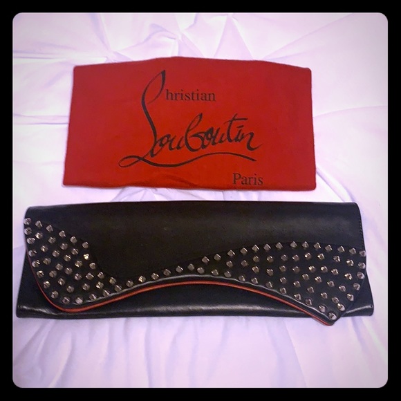 louboutin pigalle clutch louboutin pigalle clutch